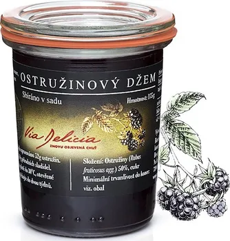 Via Delicia Ostružinový džem 175 g