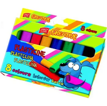 Modelovací hmota Easy Creative plastelina 8 barev