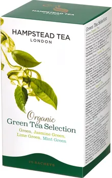 Čaj Hampstead Tea London Bio selekce zelených čajů 20 x 2 g