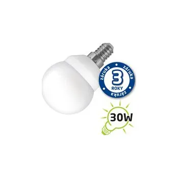 Žárovka LED žárovka E14, 240V, 4W, 320lm, teplá bílá