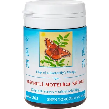 Přírodní produkt TCM Herbs Mávnutí motýlích křídel 100 tbl.