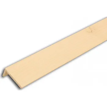 Podlahová lišta Rohová lišta č.193 - 20 mm x 50 mm, 3 ostré hrany " L", smrková, ŠL2050A