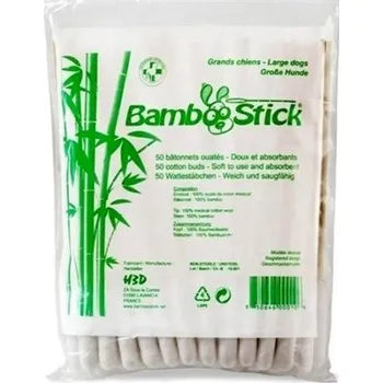 Kosmetika pro psa BambooStick vatové tyčinky 50ks