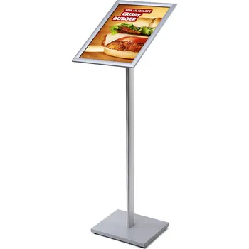 Menuboard s klaprámem A3, ostrý roh, profil 25mm