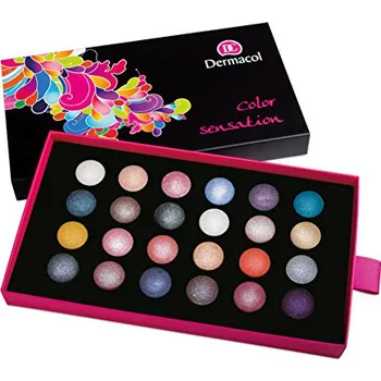 Paletka dekorativní kosmetiky Dermacol Paletka 24 očních stínů 