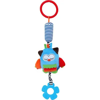 Hračka na kočárek Baby mix Dětská plyšová hračka s rolničkou