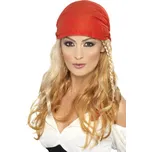 Smiffys Paruka Pirátka - šátek a copánek