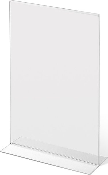 TA4PXV - plexi stojánek typu T na výšku formát A4
