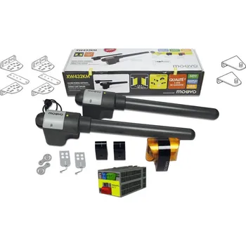 Pohon brány - kompletní sada pohonů MOOVO s příslušenstvím pro křídlové brány do 3,6m