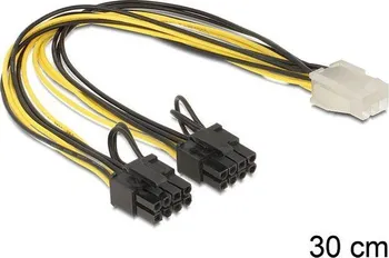 Prodlužovací kabel Delock PCI Express napájecí kabel