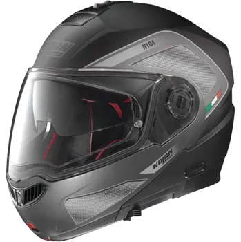 Helma na motorku Nolan N104 Absolute Tech N-Com Flat Black