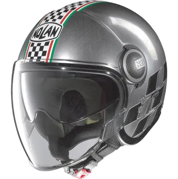 Nolan N21 Visor Asso Scratched Chrome Helma na motorku Nolan N21 Visor Asso Scratched Chrome