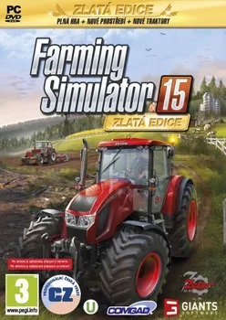 Počítačová hra Farming Simulator 15 Zlatá edice PC