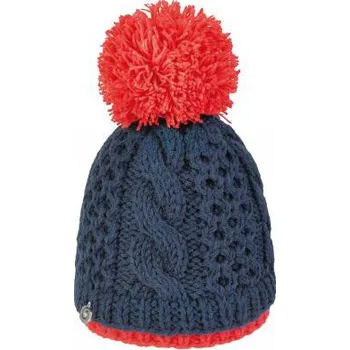 Čepice Brekka - CONTRAST PON GIRL - NVY