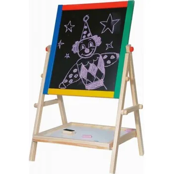 Woody Tabule natur rám s poličkou 65 cm