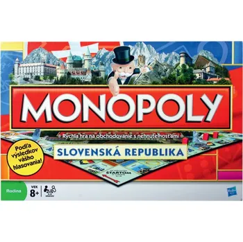 Desková hra Hasbro Monopoly Národní edice Slovenská republika SK