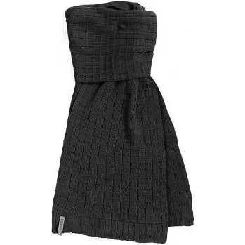 Šála Brekka - BAMBOO SCARF - BLK