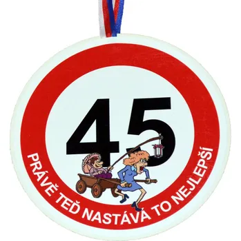 Josef Jirka Medaile k 45. narozeninám pro muže