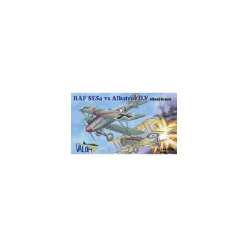 Plastikový model 1/144 Duels in the sky (SE5a vs Albatr.DV) 4-in-1