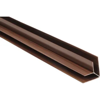 Obklad Vnitřní rohový profil barva ořech Vnitřní rohový profil barva ořech