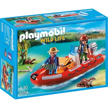 Stavebnice Playmobil Playmobil 5559 Člun s pytláky
