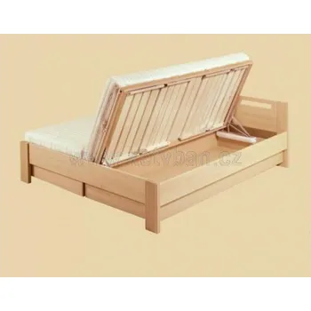 Postel Úložný prostor Úložný prostor výklopný 200x100 Buk Doprava ZDARMA.