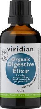 Přírodní produkt Viridian 100% Organic Digestive Elixir 50 ml