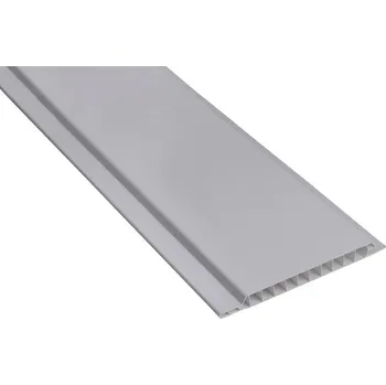 Obklad Plastová palubka Color P100 šedá, délka 3mb plně probarvené palubka vhodná pro podbití střech