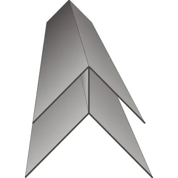 Obklad Vnější rohový profil ASA barva zlatý dub Vnější rohový profil ASA barva zlatý dub