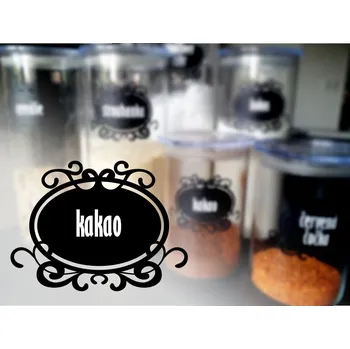 Samolepící dekorace Kakao - vinylová samolepka