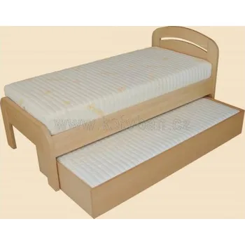 Postel Úložný prostor Gabriela plus 190x90 Dub Doprava ZDARMA.