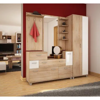 Předsíňová stěna (předsíň) Grand se skříní - Moderní předsíňová stěna
