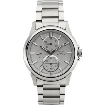 Hodinky Pánské mohutné ocelové vodotěsné hodinky JVD seaplane JC664.1 - 10ATM SKLAD STANKOV (POŠTOVNÉ ZDARMA!!)