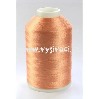 Nit vyšívací nitě hnědá ROYAL C401 návin 5000 metrů viskóza návin: 1 kón návin 5000m