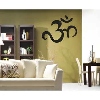 Samolepící dekorace Shanti Om - samolepka na zeď