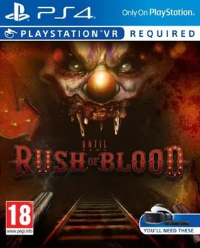 Hra pro PlayStation 4 Until Dawn: Rush of Blood VR PS4