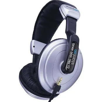 Stanton DJ Pro 1000 MKII S černá/stříbrná Sluchátka Stanton DJ Pro 1000 MKII S černá/stříbrná