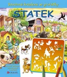 Statek - Barevné kreslení se zvířátky