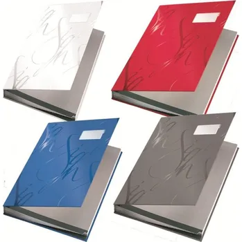 Kancelář podpisová kniha Leitz - červená