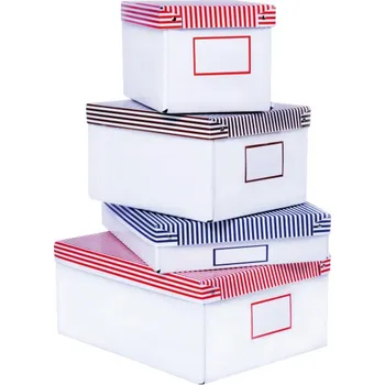 archivační krabice 260x340x72,5mm, 2ks červená