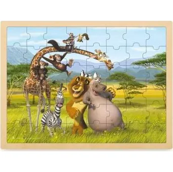 Puzzle Puzzle - africká zvířátka Woody