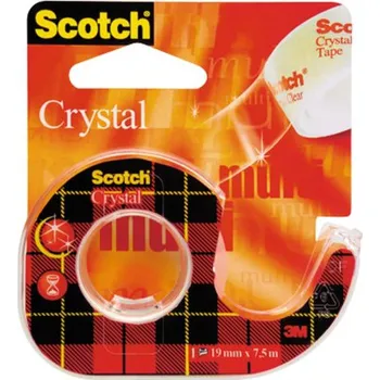 Kancelář samolepicí páska Scotch Crystal 6-1975