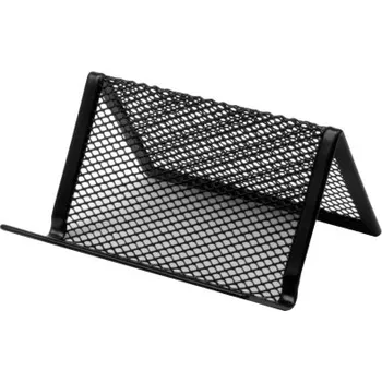 Stojan na vizitku stojánek na vizitky drátěný černý