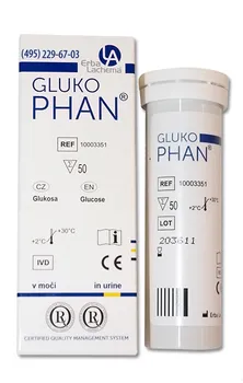 Diagnostický test Lachema DP Gluko Phan 50 ks