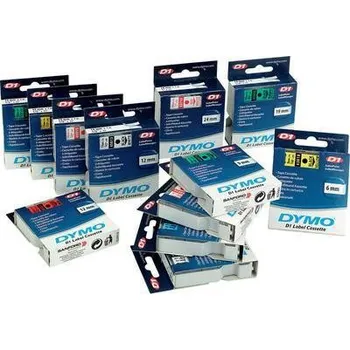 Pásek do tiskárny DYMO páska D1 9mmx7m černý/modrá