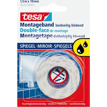 Kancelář samolepicí páska Tesa oboustranná pěnová 19mm x 1,5m