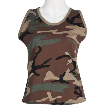 US Tílko dámské woodland Velikost: S