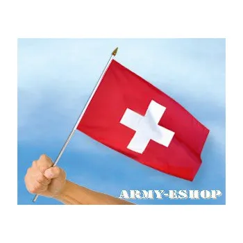 Vlajka Vlaječka - praporek Švýcarsko 30 x 45 cm