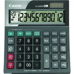 Kalkulačka Canon AS-220RTS, šedá, stolní, dvanáctimístná