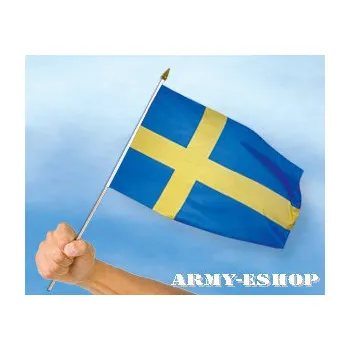 Vlajka Vlaječka - praporek Švédsko 30 x 45 cm